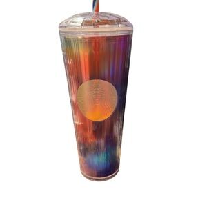 Starbucks Multicolor Tumbler with Logo
